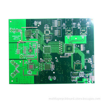 0.5 - 6oz Fr4 High Tg Pcb With Bga Plugging Vias 1 - 28 Layers For Telecommunication